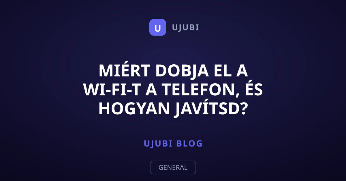 Miért dobja el a Wi-Fi-t a telefon, és hogyan javítsd?